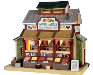 Lemax Village Collection Muir Farms Nuts & Dried Fruits #65127