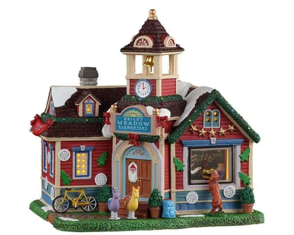 Lemax Village Collection Bright Meadow Elementary #15766