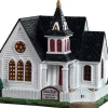 Lemax Village Collection Hillcrest Community Church #95487