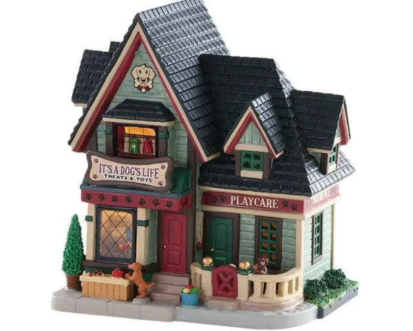 Lemax Village Collection It's A Dog's Life #85355
