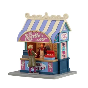 Lemax Village Collection Rosette's Dessert Bar, Battery Operated (3V) #34121