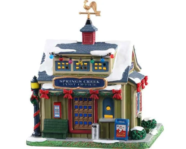 Lemax Village Collection Springs Creek Post Office #15778