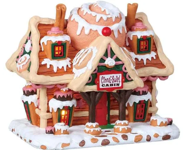 Lemax Village Collection Cinna-Swirl Cabin #85383