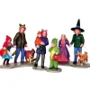 Lemax Village Collection Trick Or Treating Fun, Set Of 4 #42217