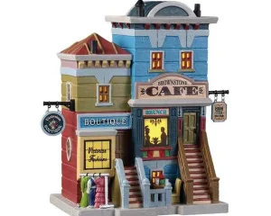 Lemax Village Collection Brownstone Cafe #95518
