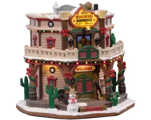 Lemax Village Collection Renegade Roadhouse, With 4.5V Adaptor #15721