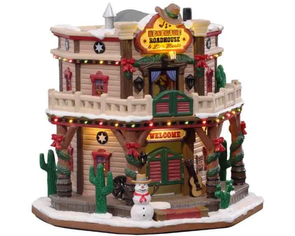 Lemax Village Collection Renegade Roadhouse, With 4.5V Adaptor #15721