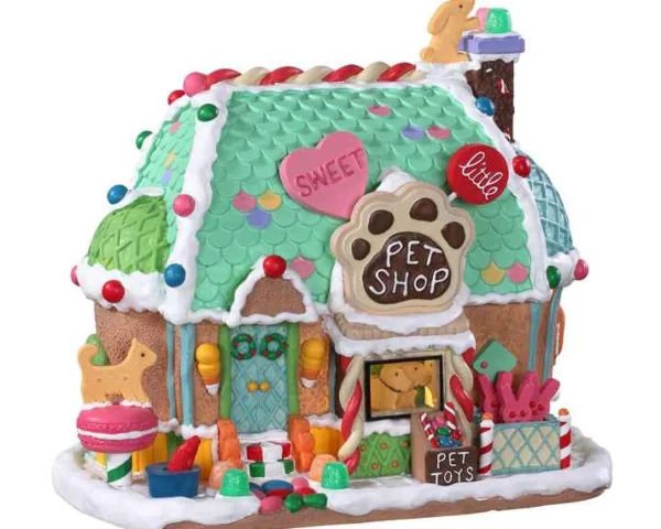 Lemax Village Collection Sweet Little Pet Shop, B/O #95528