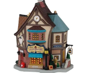 Lemax Village Collection Wright & Sons Lamplighters #15790