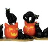 Lemax Village Collection Halloween Cats, Set Of 2 Figurines #12883
