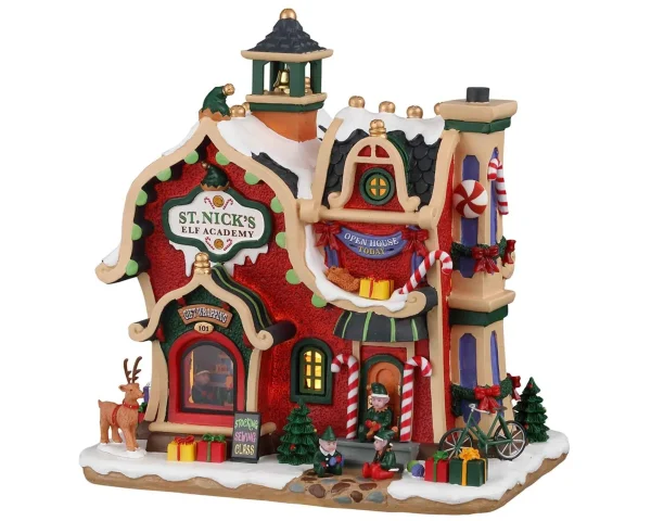 Lemax Village Collection St. Nick's Elf Academy, B/O #95530