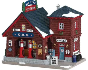Lemax Village Collection Big Pine Gas Station #75205