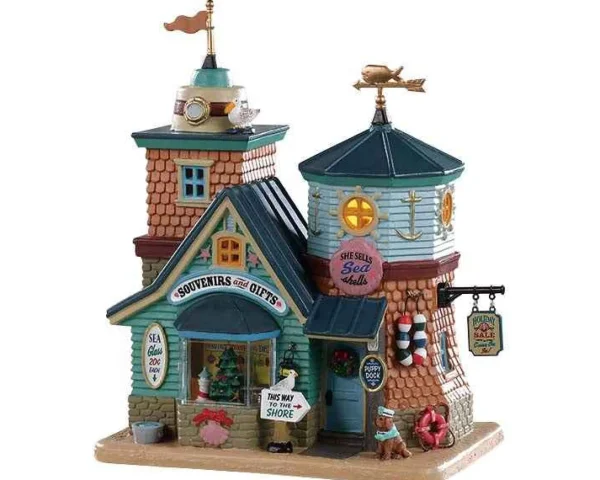 Lemax Village Collection She Sells Sea Shells Gift Shop #95483