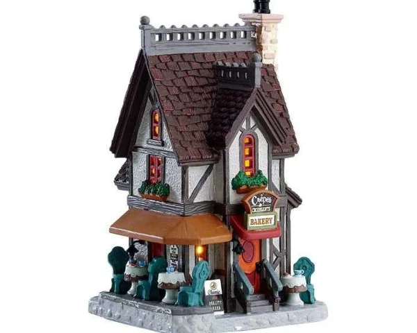 Lemax Village Collection Crepes & Croissants Bakery #75252