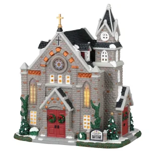Lemax Village Collection St. Luke's Church #35055