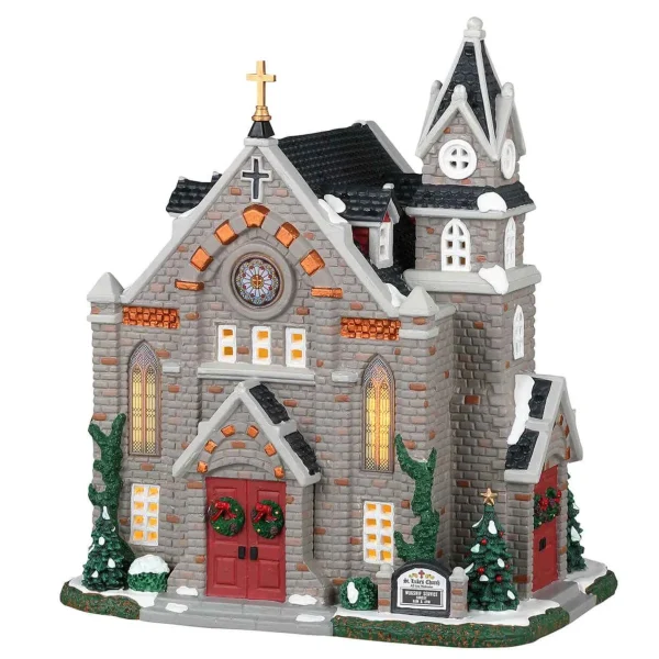 Lemax Village Collection St. Luke's Church #35055
