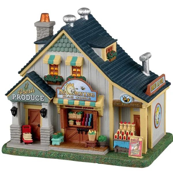 Lemax Village Collection Morning Has Come Market #35056