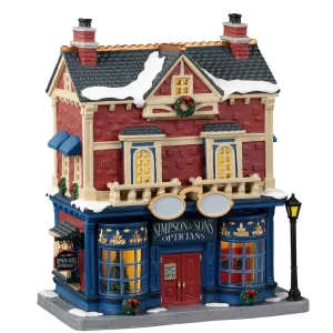 Lemax Village Collection Simpson & Sons Opticians #35059