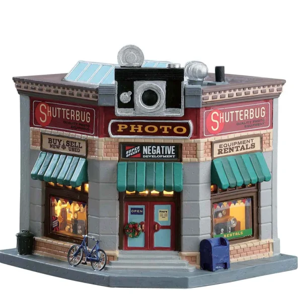 Lemax Village Collection Shutterbug Photo Shop #75215