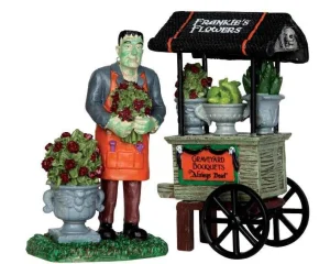 Lemax Village Collection Graveyard Bouquets, Set Of 2 Figurines #32114