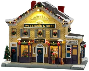 Lemax Village Collection Williams & Sons Country Store, With 4.5V Adaptor #15809