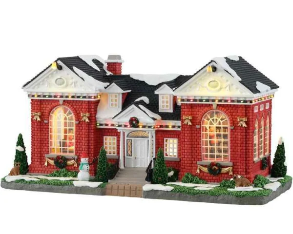 Lemax Village Collection Public Library, With 4.5V Adaptor #15810