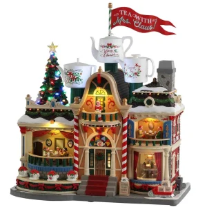Lemax Village Collection Tea With Mrs. Claus, With 4.5V Adaptor #35018