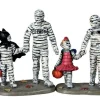 Lemax Village Collection Trick Or Treating With Mummy And Deady, Set Of 2 Figurines #62423
