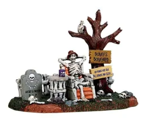 Lemax Village Collection Welcome To The Boneyard Table Accent #73296