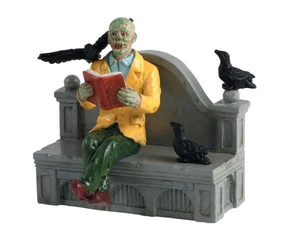 Lemax Village Collection Reading In Peace Figurine #12006