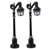 Lemax Village Collection Skeleton Deco Lamp, Set Of 2, Battery Operated (4.5V) #24987