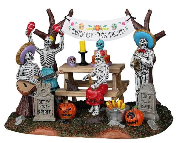 Lemax Village Collection Day Of The Dead Party #23583