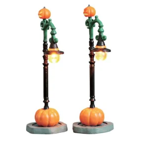 Lemax Village Collection Witch Pumpkin Patch, Set Of 2 #74217