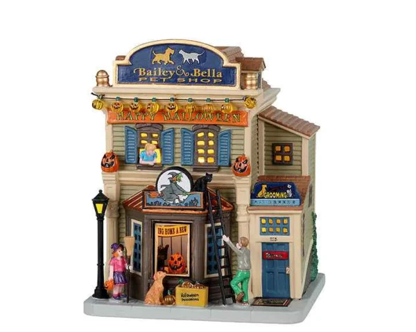 Lemax Village Collection Bailey & Bella Pet Shop #25853