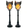 Lemax Village Collection Gargoyle Lamp Post, Set Of 2, Battery Operated #14829