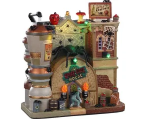 Lemax Village Collection Spider Cider House, With 4.5V Adaptor #05606