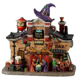 Lemax Village Collection Toil & Trouble Alehouse #25852