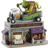 Lemax Village Collection The Creature's Custom Hot Rod Shop #05611