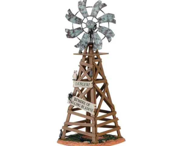 Lemax Village Collection Spooky Windmill #03508