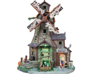 Lemax Village Collection Haunted Windmill, With 4.5V Adaptor #85667