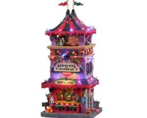 Lemax Village Collection Carnival Of Carnage, With 4.5V Adaptor #15727