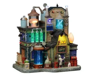 Lemax Village Collection Dr. Gory's Laboratory, With 4.5V Adaptor #25844