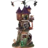 Lemax Village Collection Witches Tower, With 4.5V Adaptor #85301