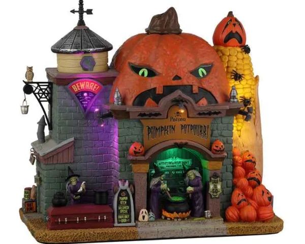 Lemax Village Collection Poison Pumpkin Potpourri, With 4.5V Adaptor #25843