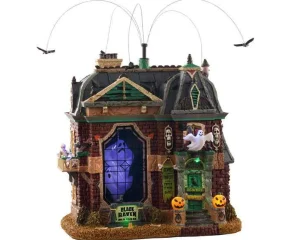 Lemax Village Collection Black Raven Manor, With 4.5V Adaptor #05605