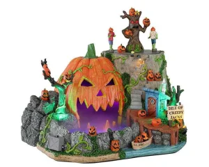 Lemax Village Collection Isle Of Creepy Jacks, With 4.5V Adaptor #14824