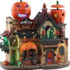 Lemax Village Collection The Ghoulish Gourd Pub & Grill, With 4.5V Adaptor #05602