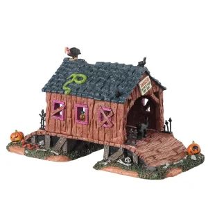Lemax Village Collection Creepy Covered Bridge #33631