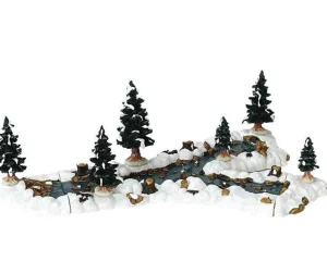 Lemax Village Collection Mill Stream Fork #13367