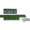Lemax Village Collection 16Pc Plaza System (Grass, Square) #64107